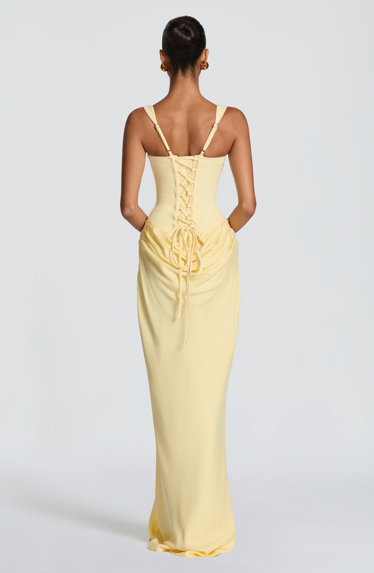 Cornelia Maxi Elbise - Limon Sarısı