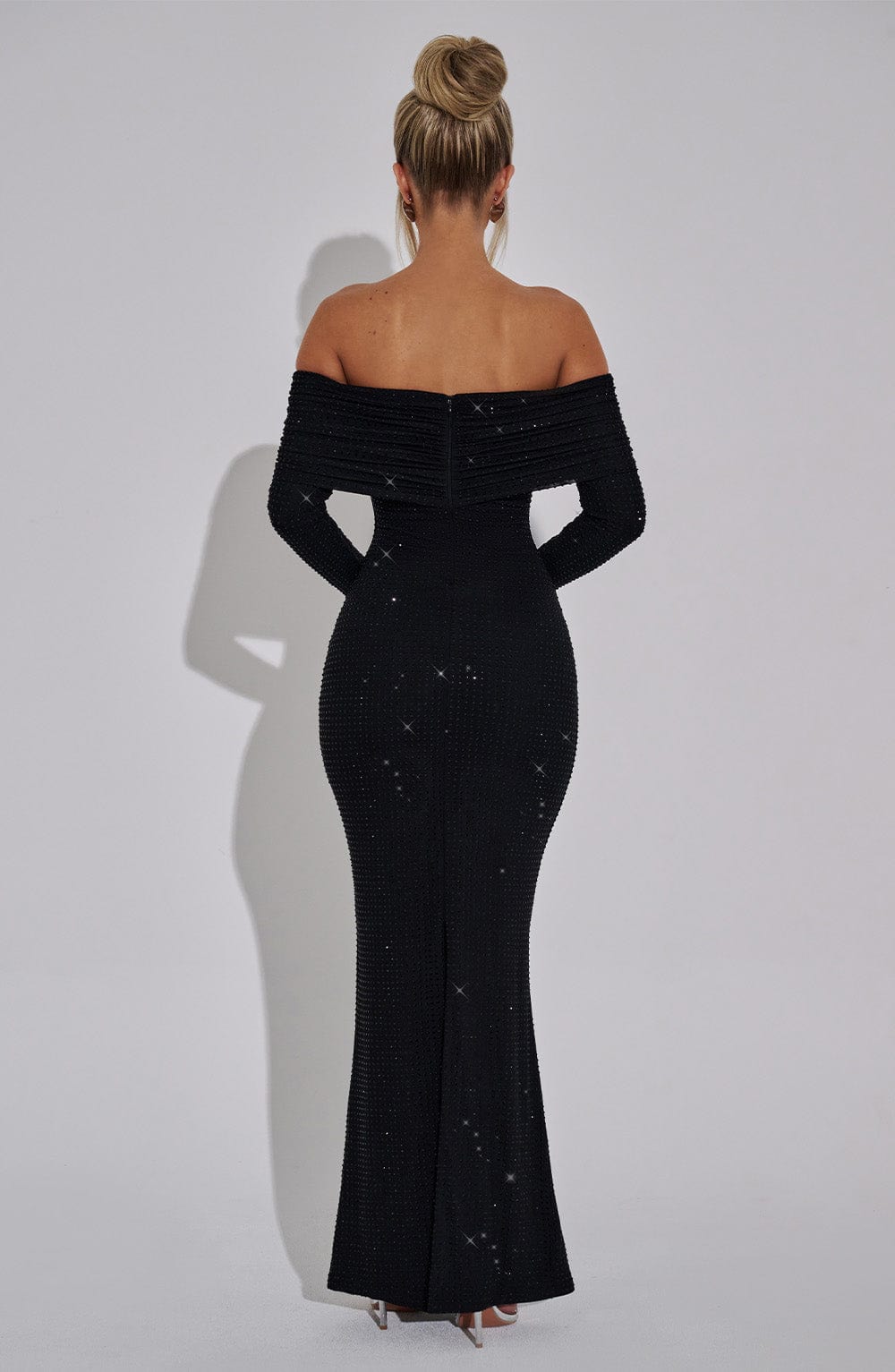 Cyprus Maxi Elbise - Siyah