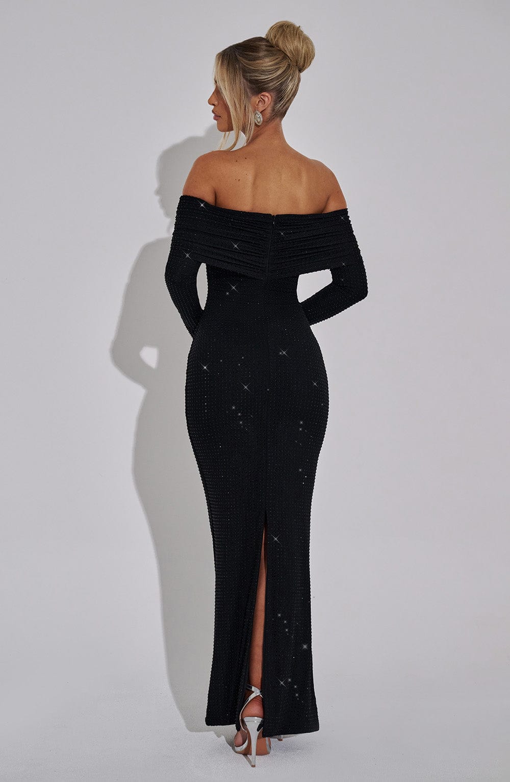 Cyprus Maxi Elbise - Siyah