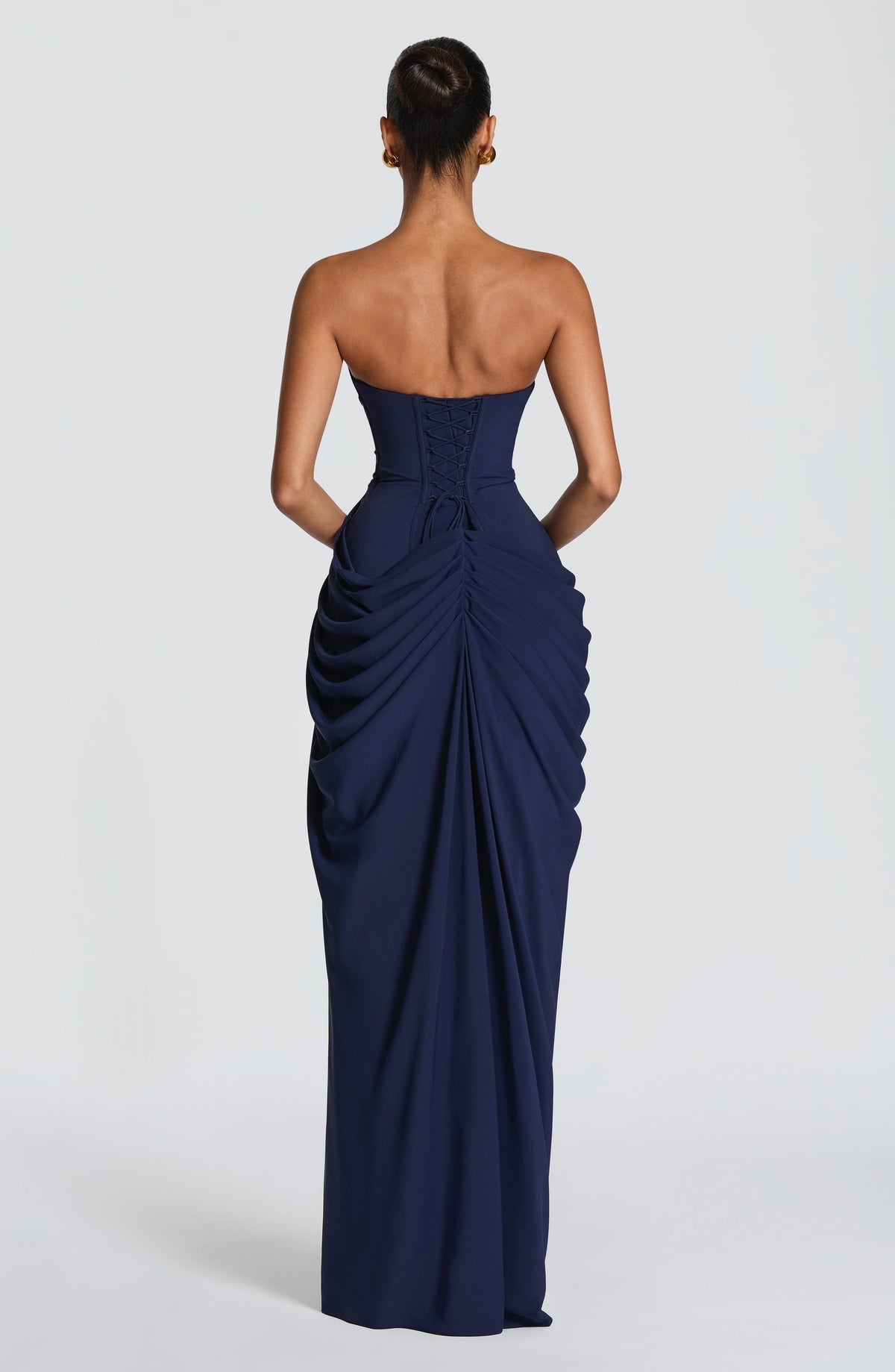 Cyra Maxi Elbise - Lacivert