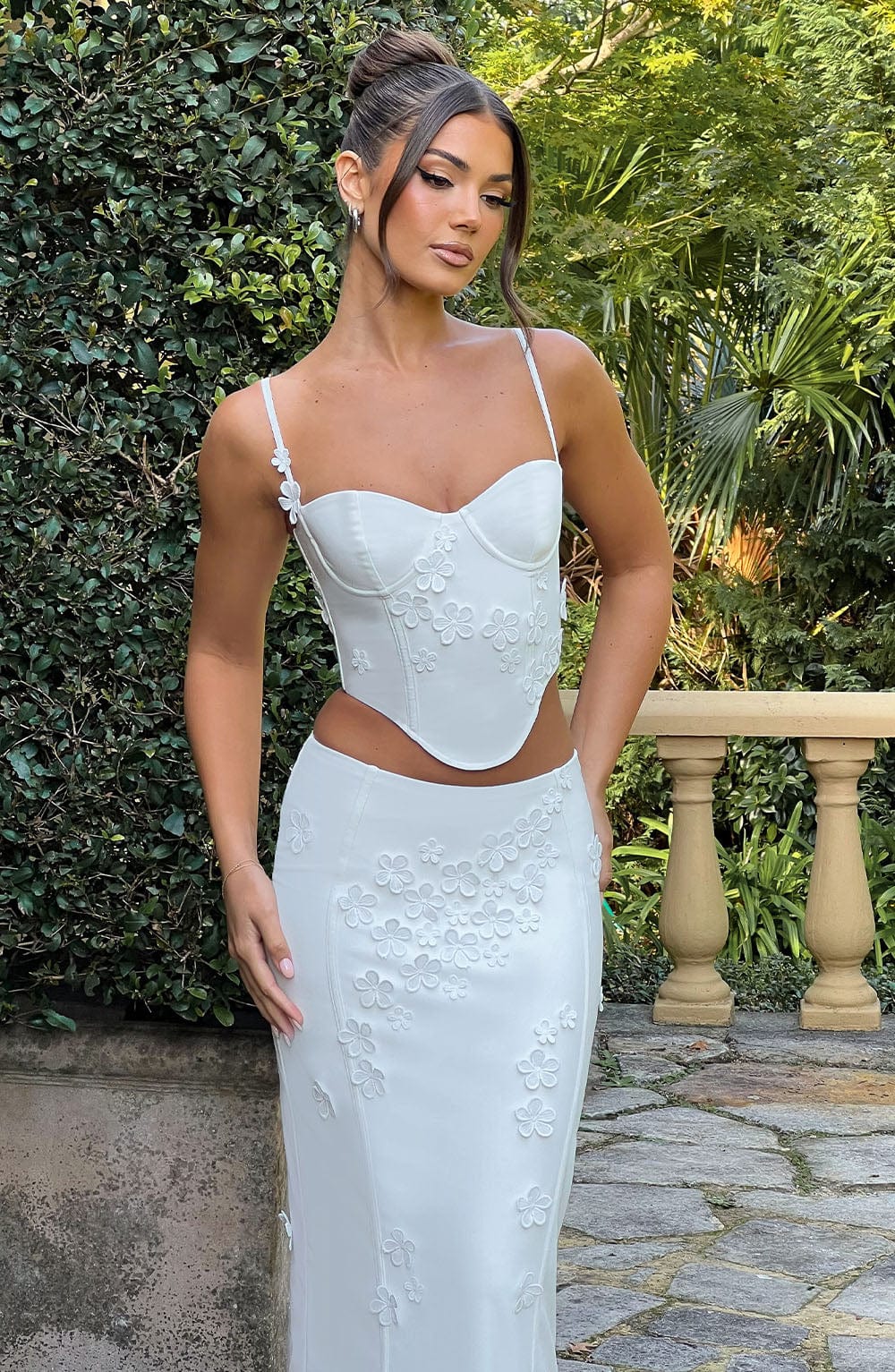 Dalary Maxi Etek - Beyaz