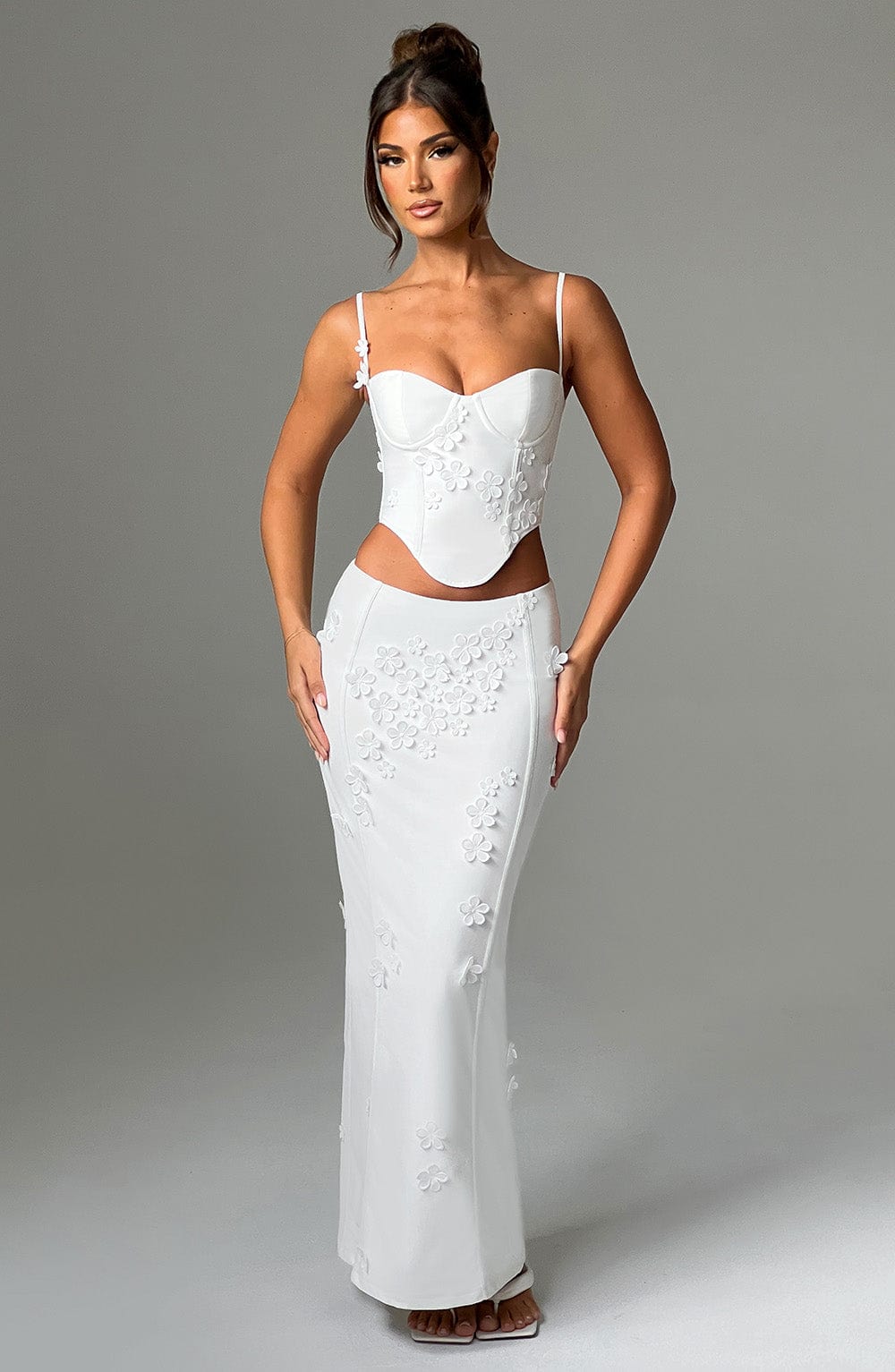 Dalary Maxi Etek - Beyaz