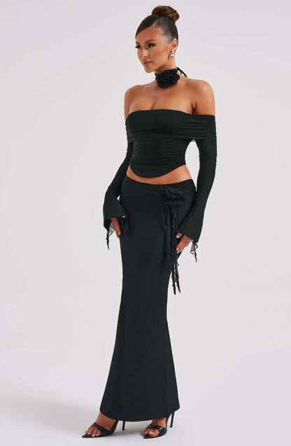Deema Maxi Etek - Siyah