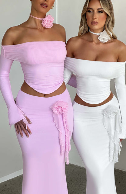 Deema Maxi Etek - Fildişi