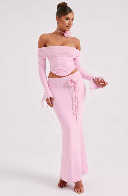 Deema Maxi Etek - Pembe