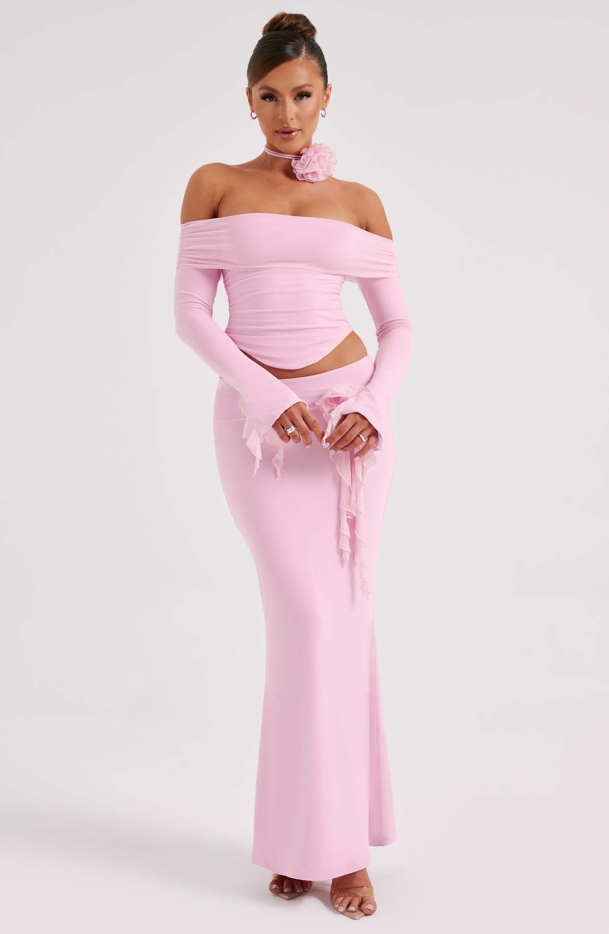 Deema Maxi Etek - Pembe