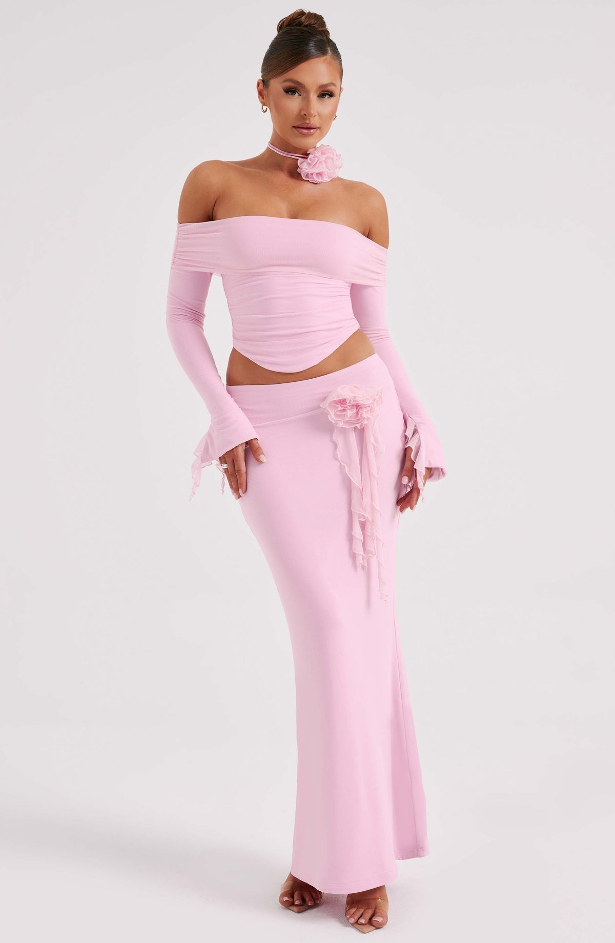 Deema Maxi Etek - Pembe