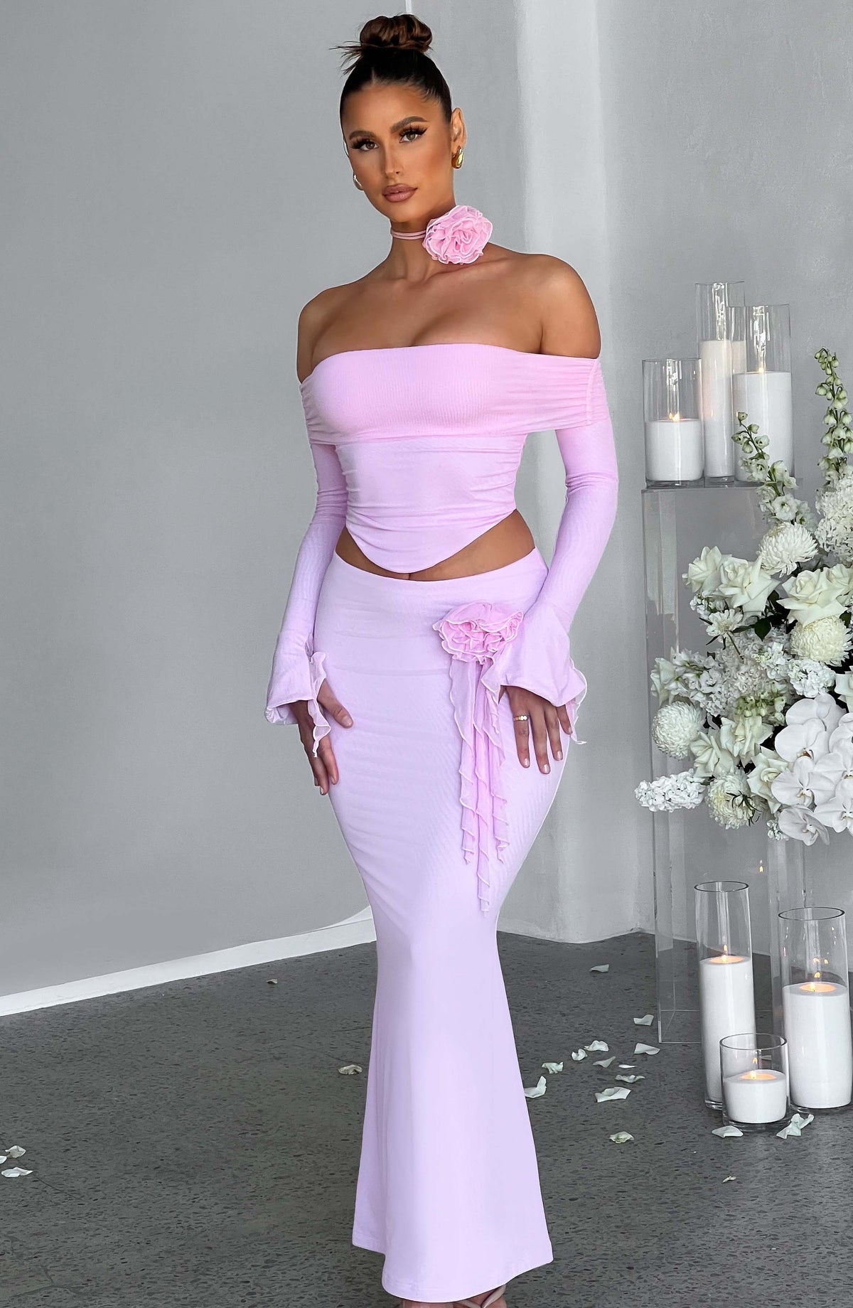 Deema Maxi Etek - Pembe