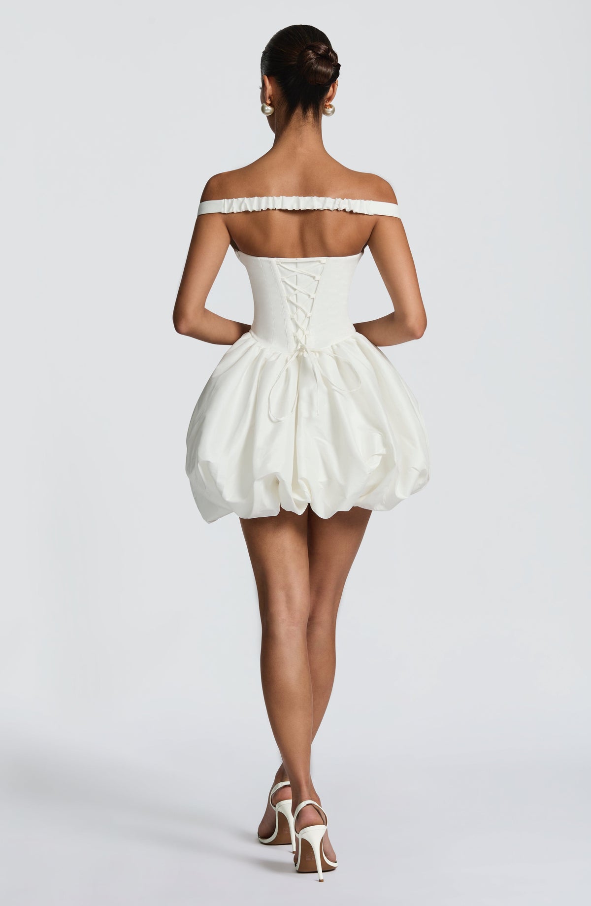 Eileen Mini Elbise - Fildişi