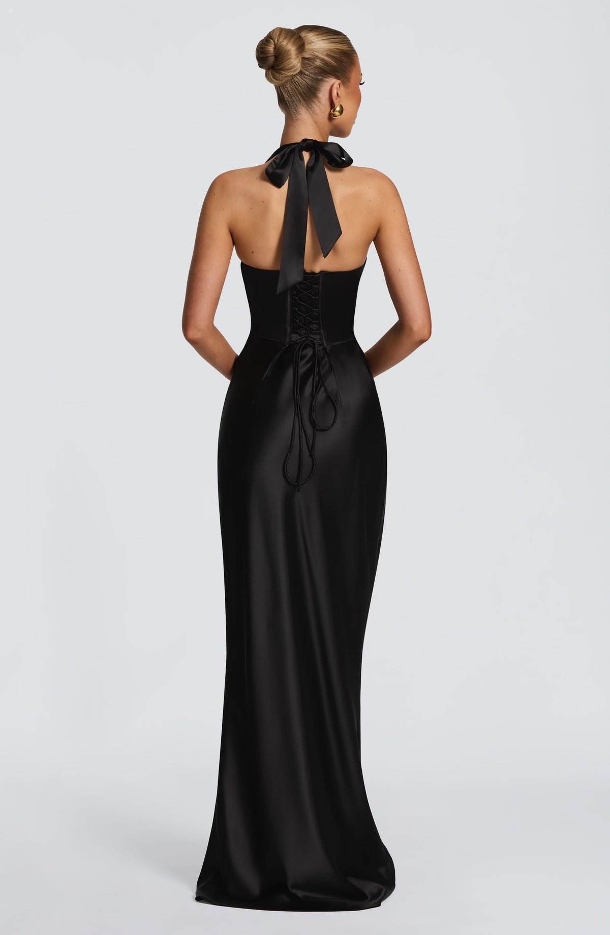 Elowen Maxi Elbise - Siyah