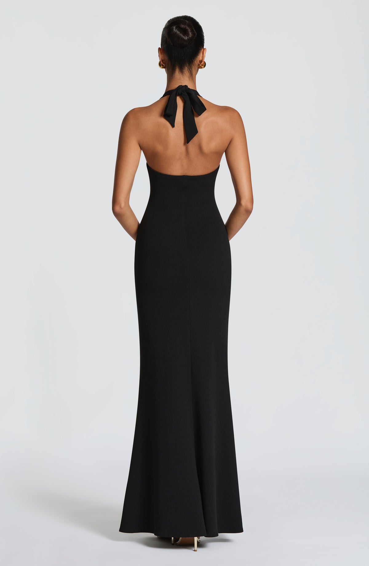 Fern Maxi Elbise - Siyah