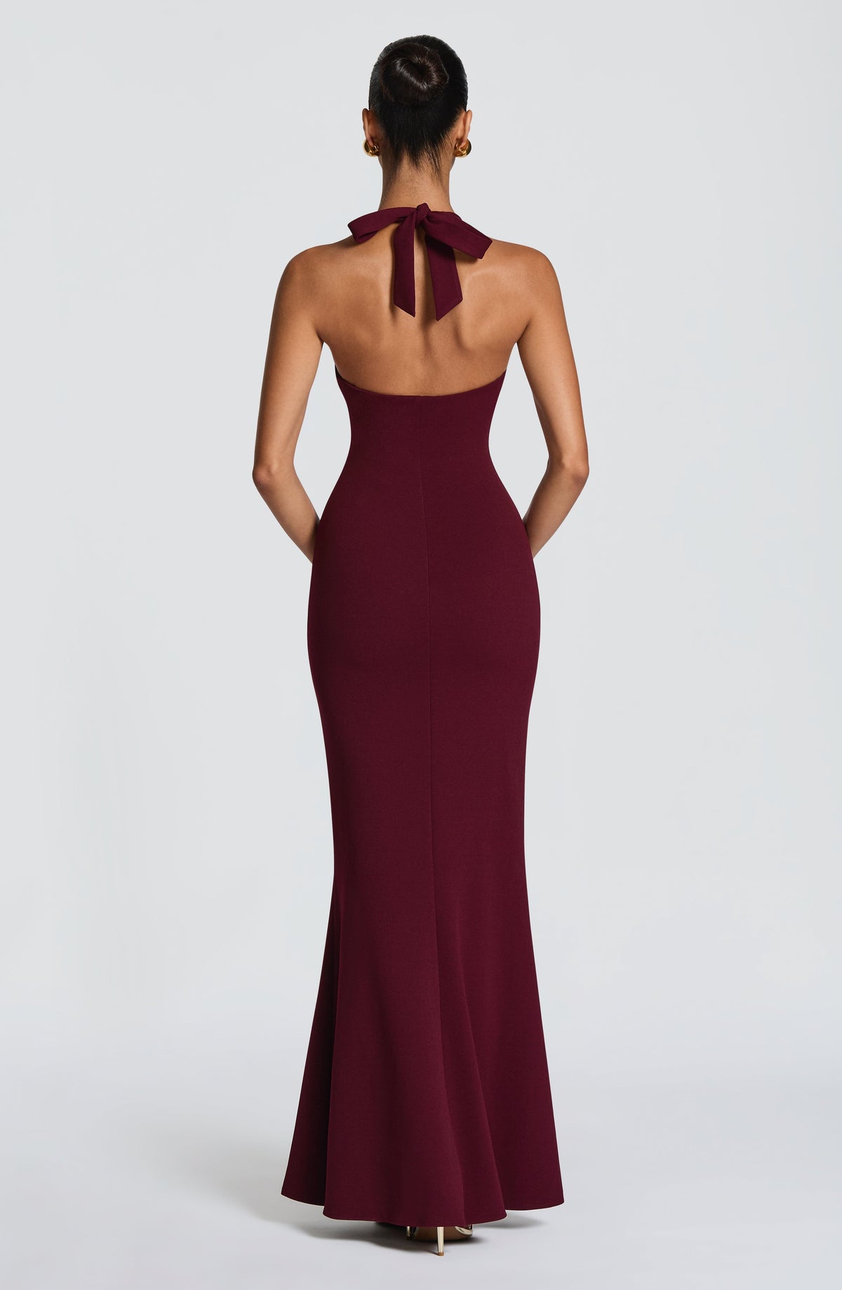 Fern Maxi Elbise - Vişne Çürüğü