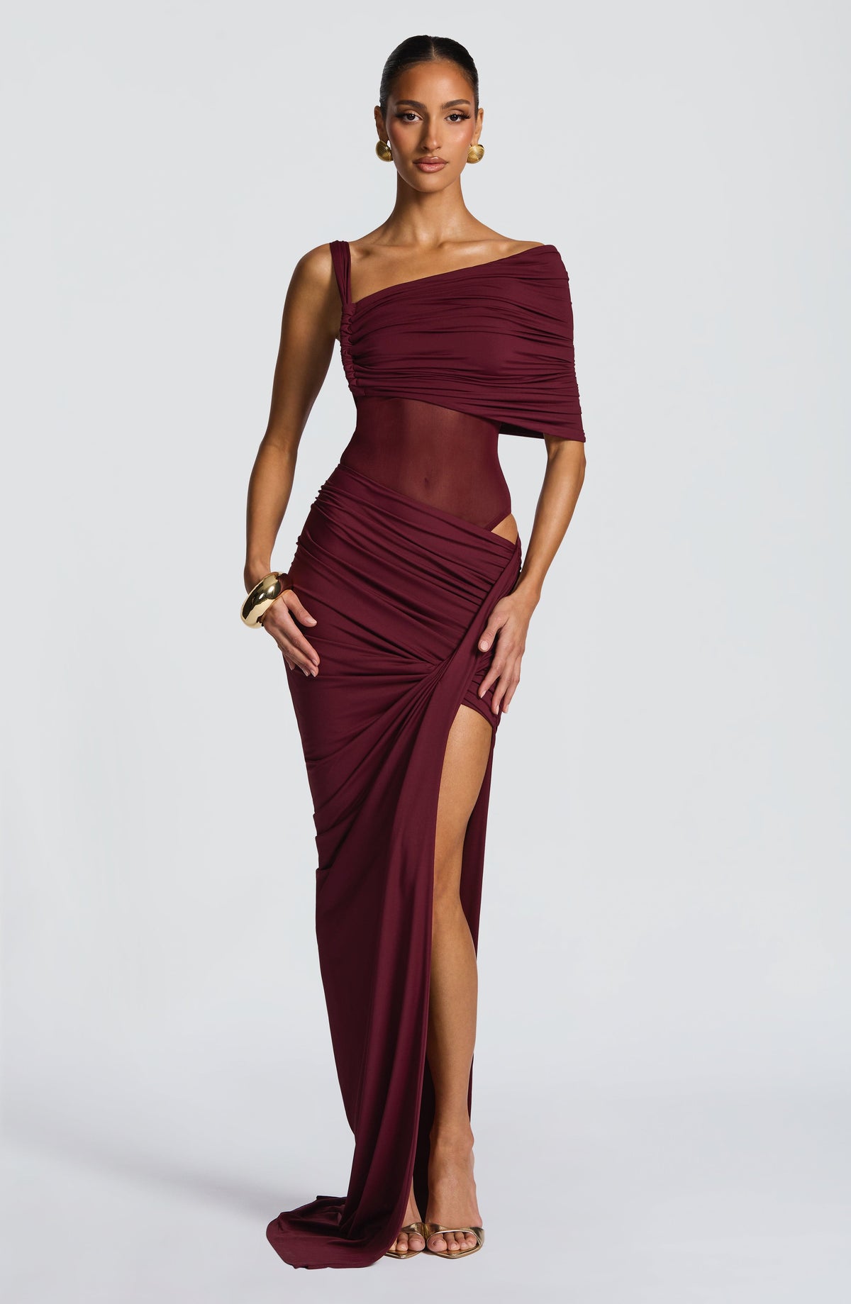 Henrietta Maxi Etek - Vişne Çürüğü