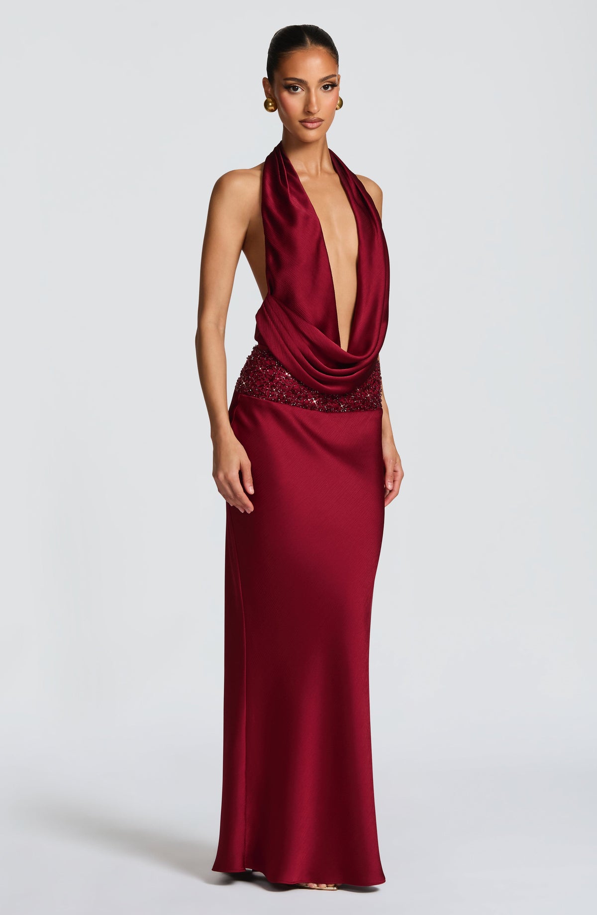 Ira Maxi Etek - Bordo