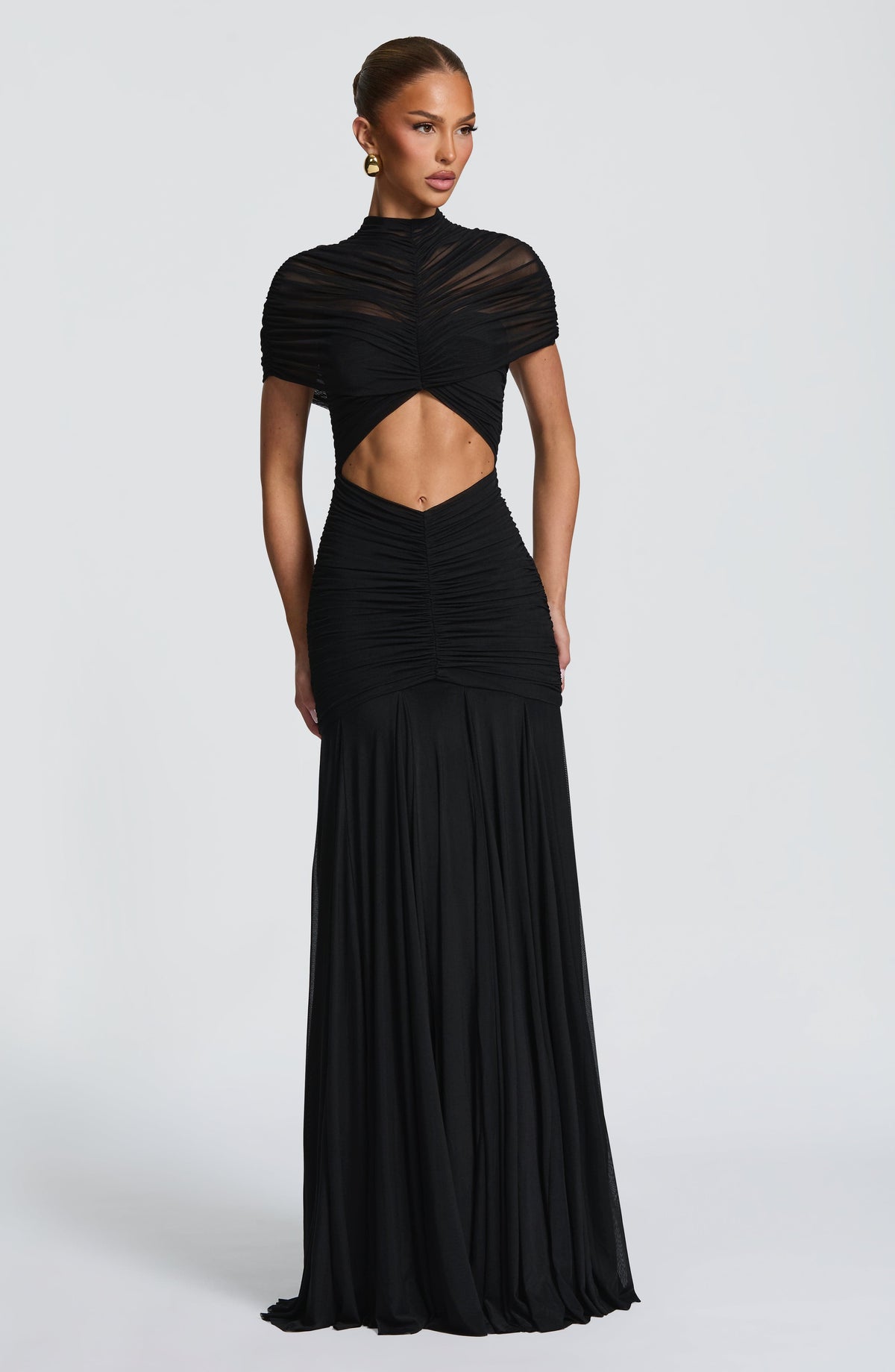Jaya Maxi Elbise - Siyah