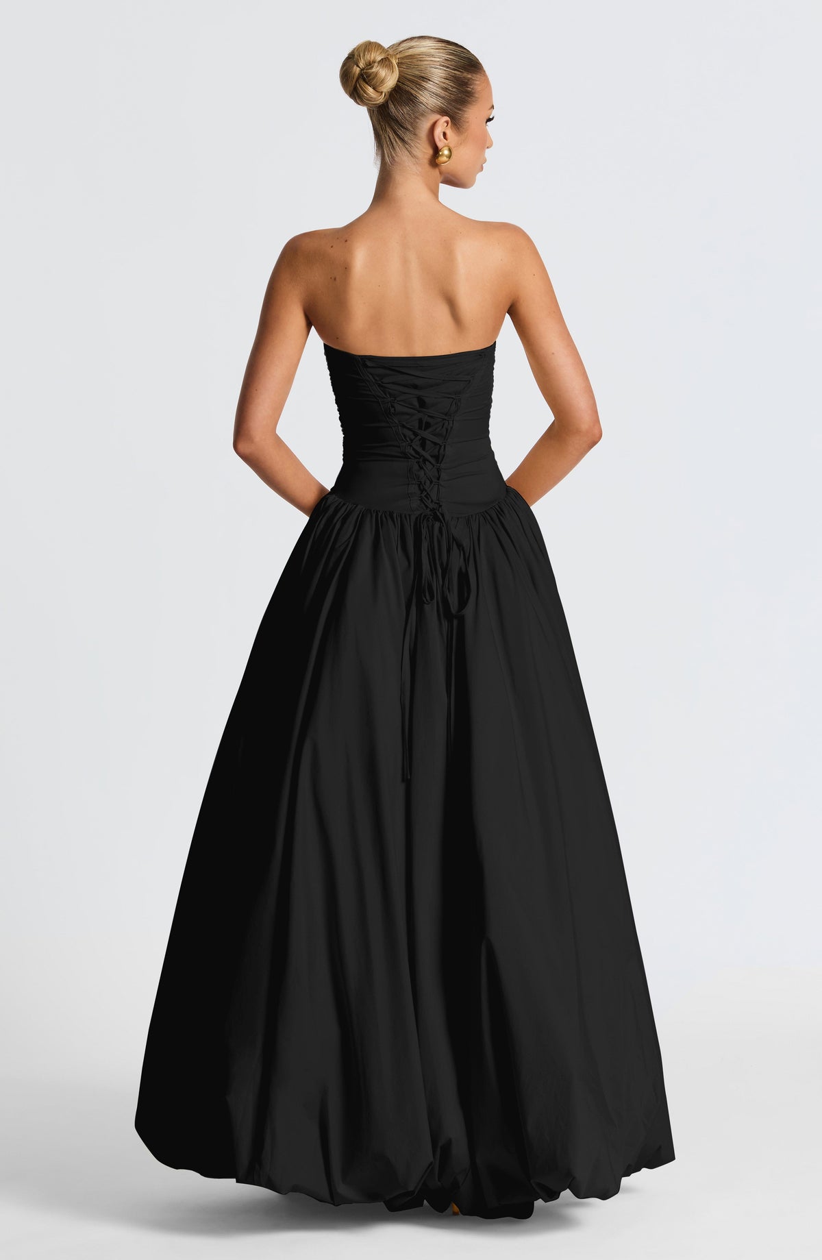Jillian Maxi Elbise - Siyah