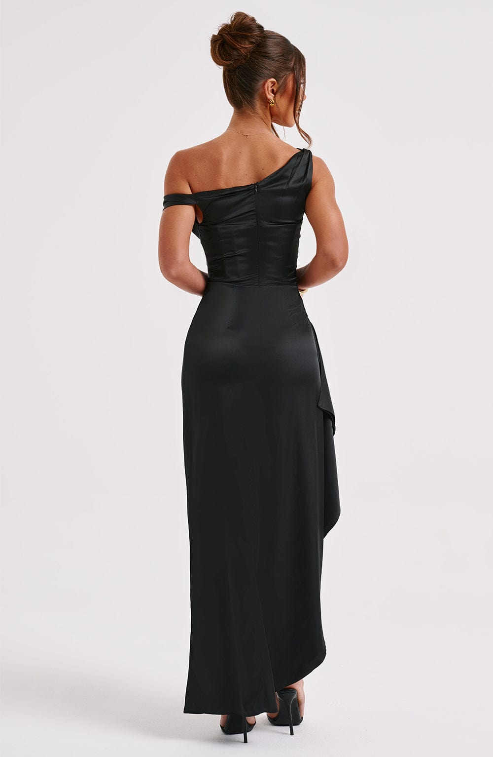 Juliene Maxi Elbise - Siyah
