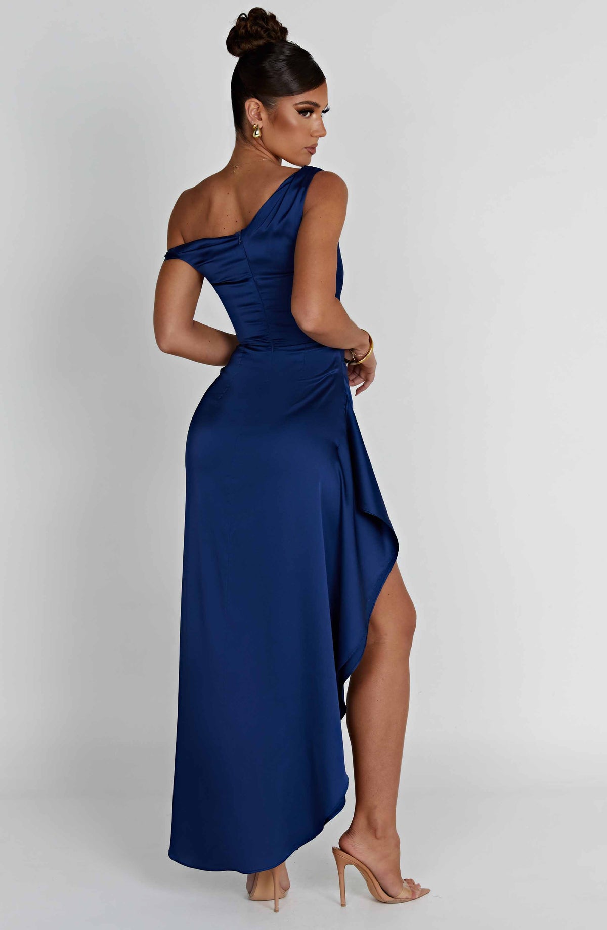 Juliene Maxi Elbise - Lacivert