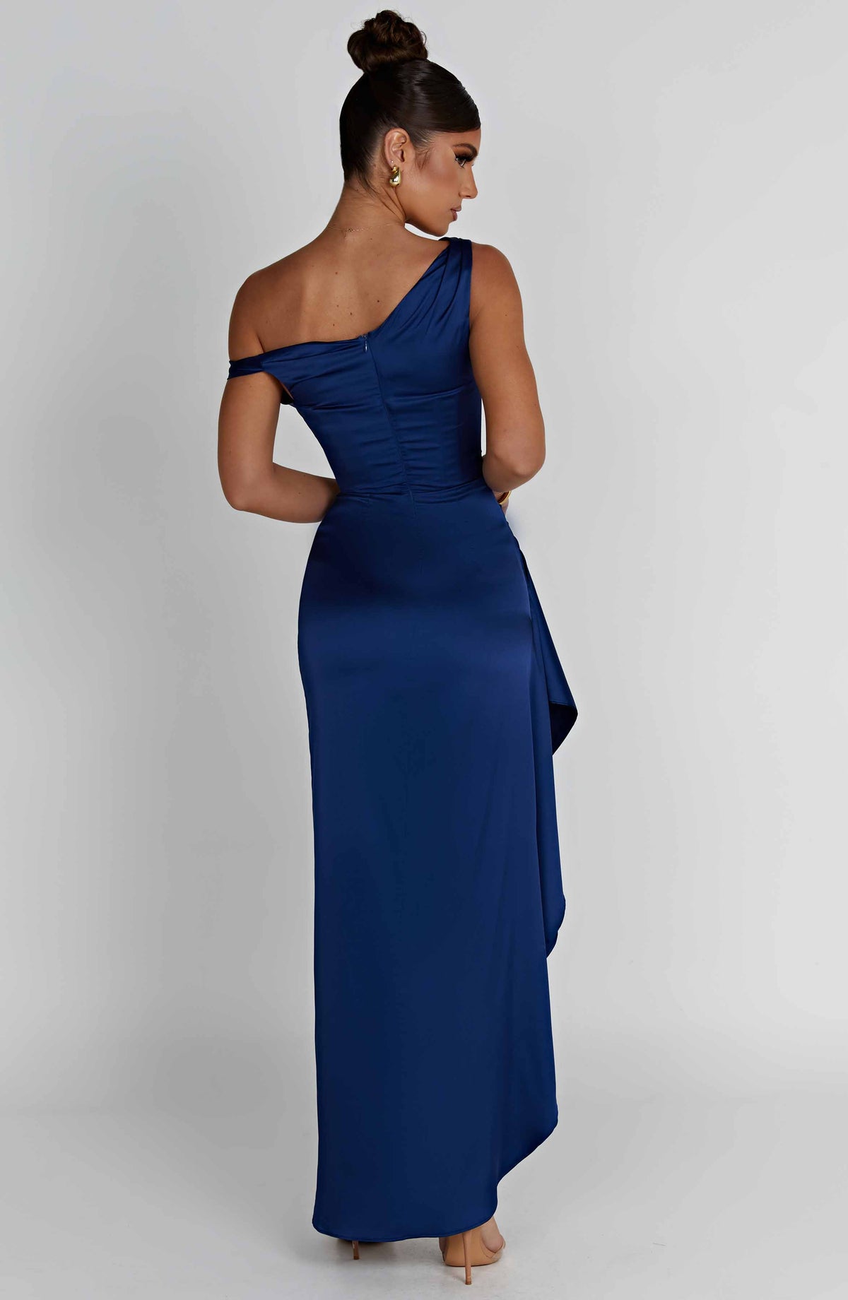 Juliene Maxi Elbise - Lacivert