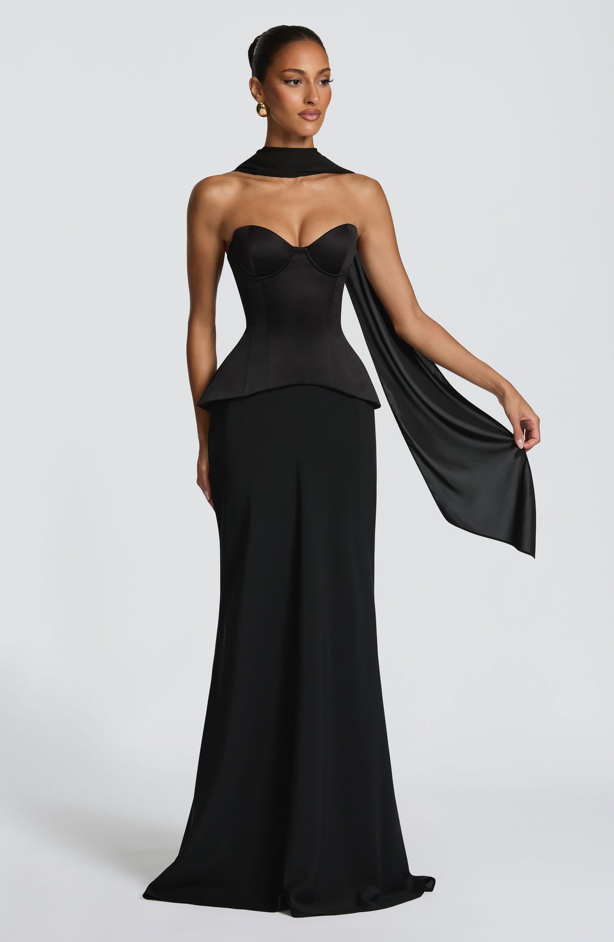 Kaia Maxi Etek - Siyah