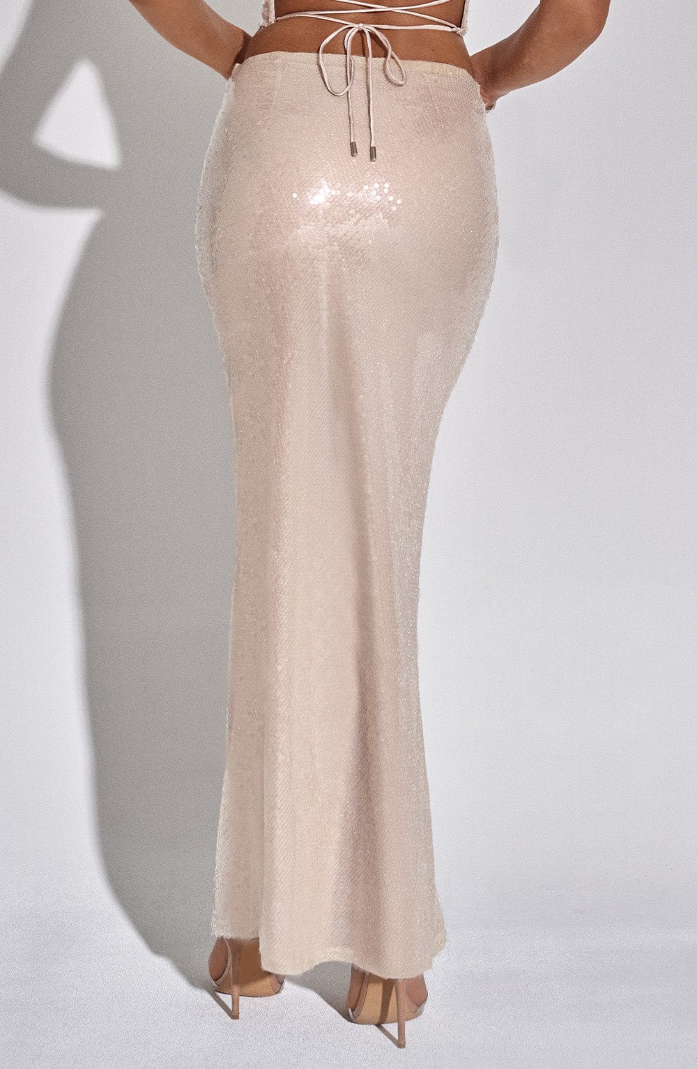 Larisa Maxi Etek - Nude