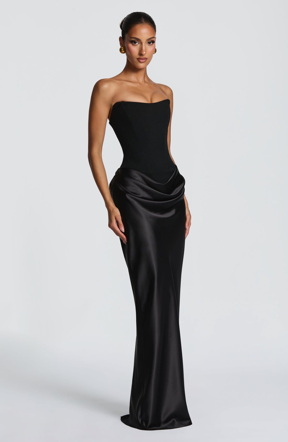 Maggie Maxi Elbise - Siyah