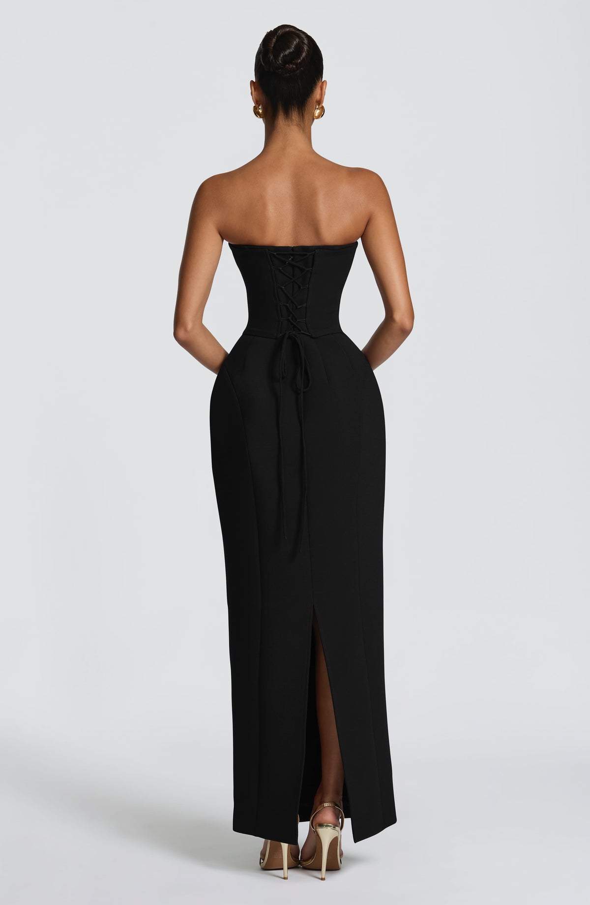 Manon Maxi Elbise - Siyah