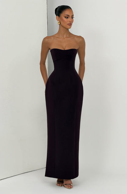 Manon Maxi Elbise - Siyah