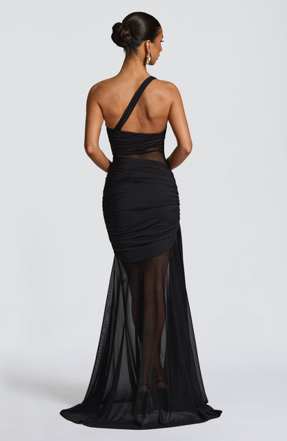 Marianne Maxi Elbise - Siyah