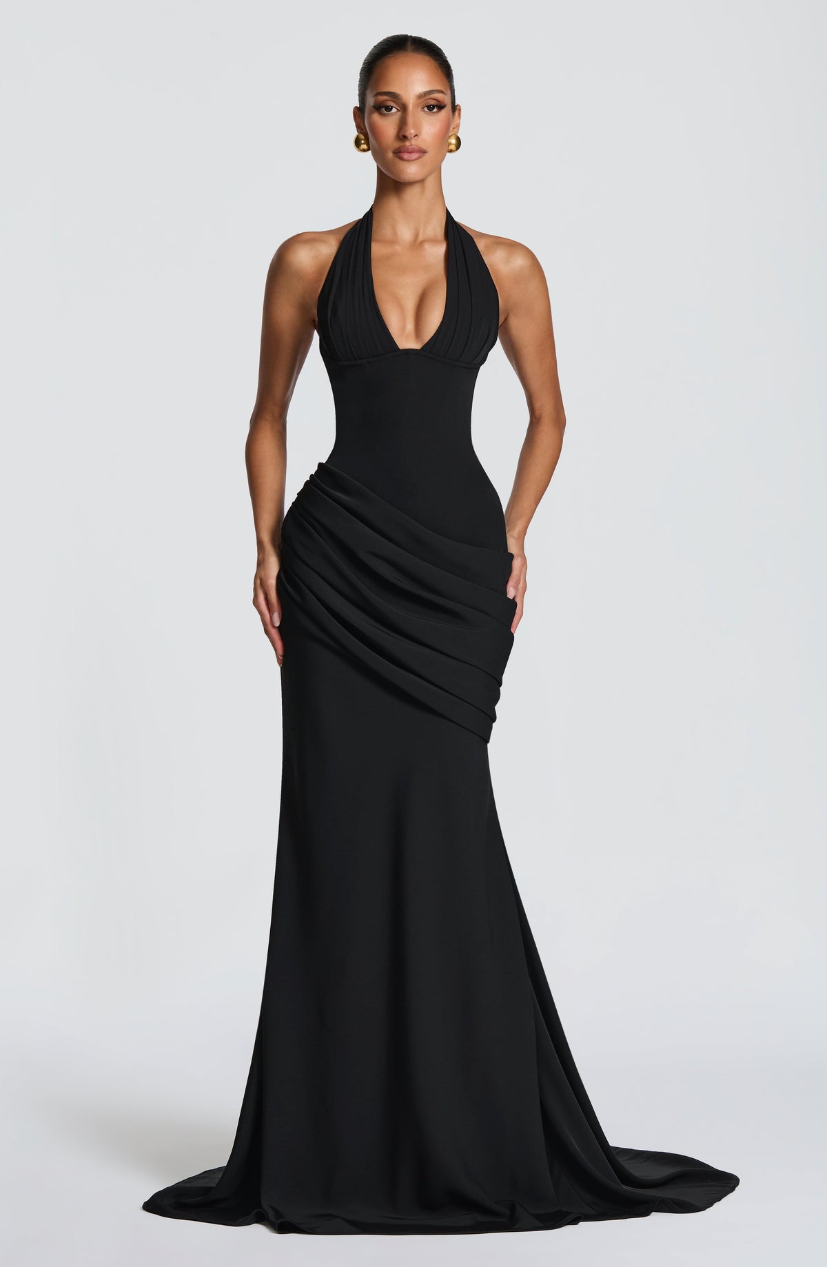 Nehemia Abiye Elbise - Siyah