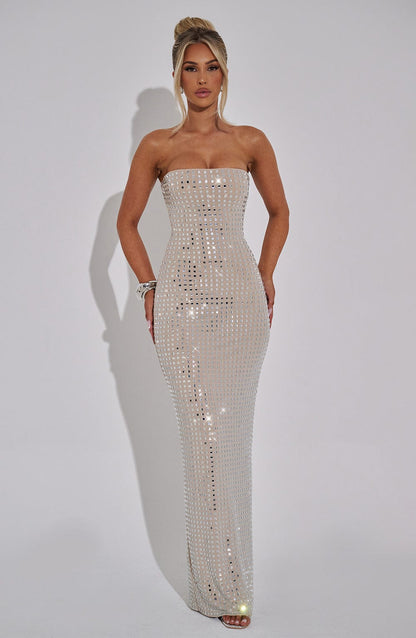 Neriah Maxi Elbise - Nude