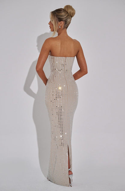 Neriah Maxi Elbise - Nude