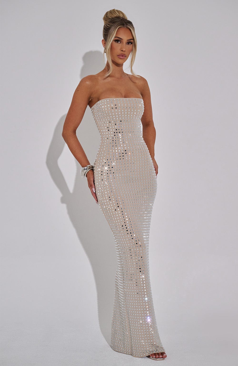 Neriah Maxi Elbise - Nude
