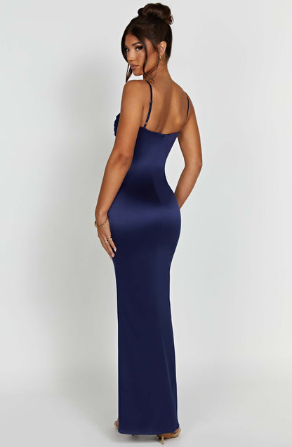 Onika Maxi Elbise - Lacivert