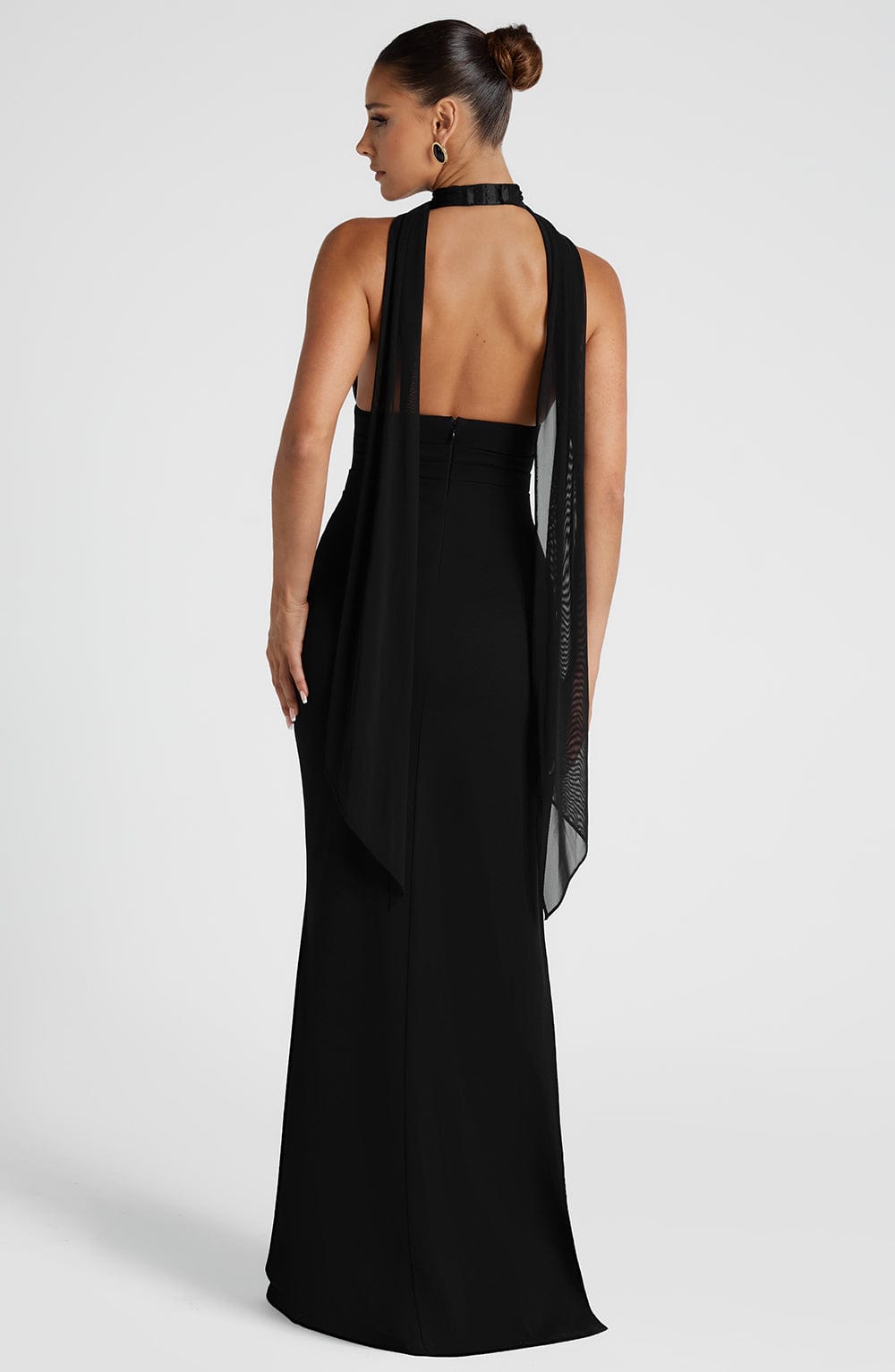 Paulina Maxi Elbise - Siyah