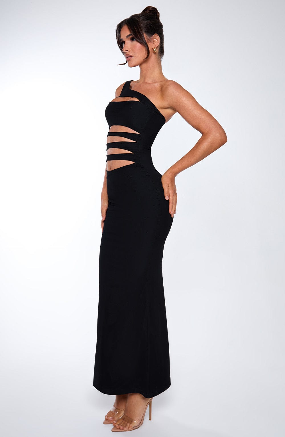 Phoenix Maxi Elbise - Siyah