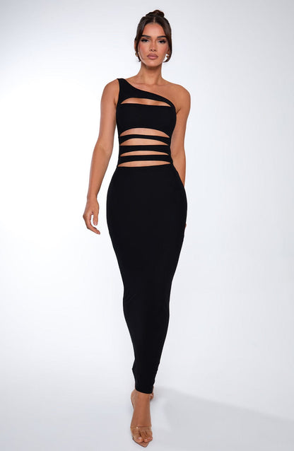 Phoenix Maxi Elbise - Siyah