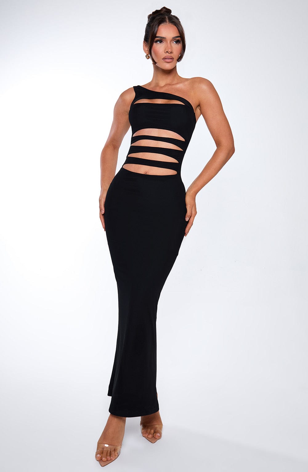 Phoenix Maxi Elbise - Siyah