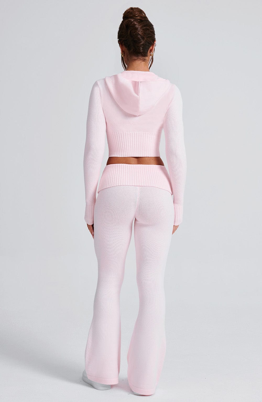 Portia Triko Pantolon - Pembe