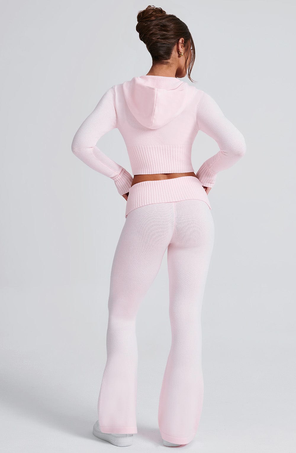 Portia Triko Pantolon - Pembe