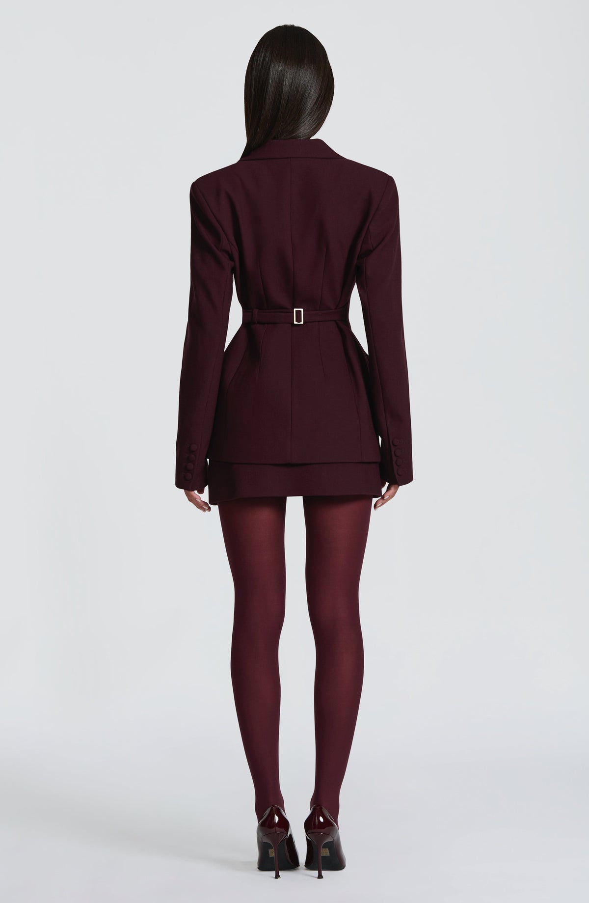 Rowena Blazer - Mürdüm