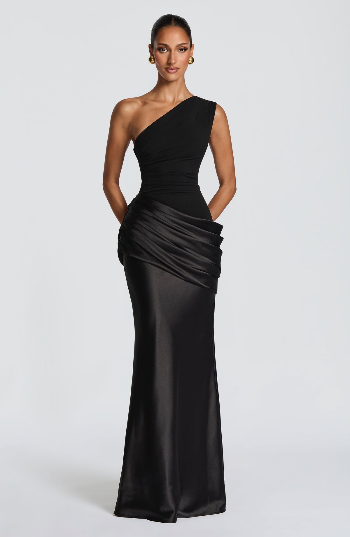 Sadona Maxi Elbise - Siyah