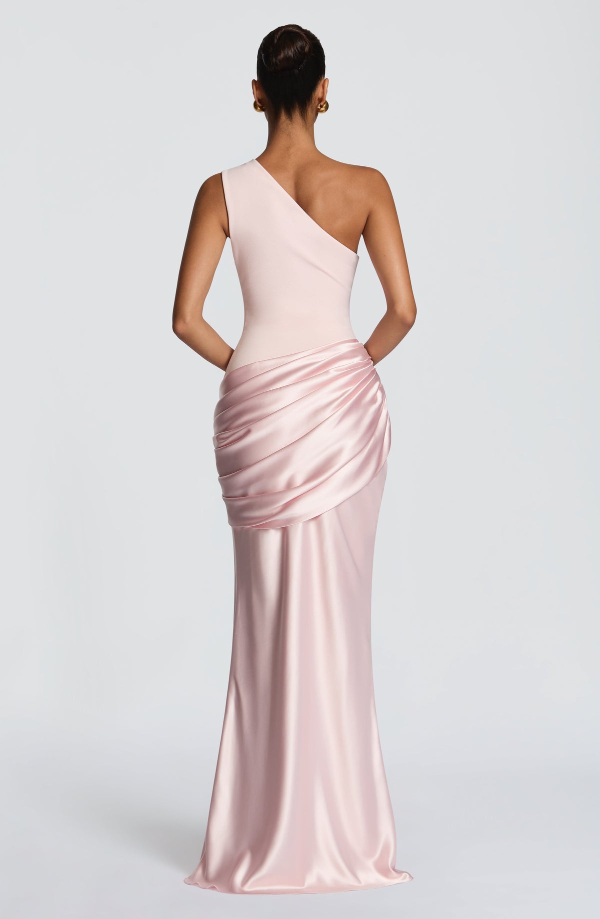 Sadona Maxi Elbise - Pudra