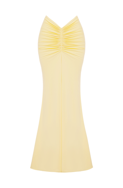 Sonny Maxi Etek - Limon Sarısı