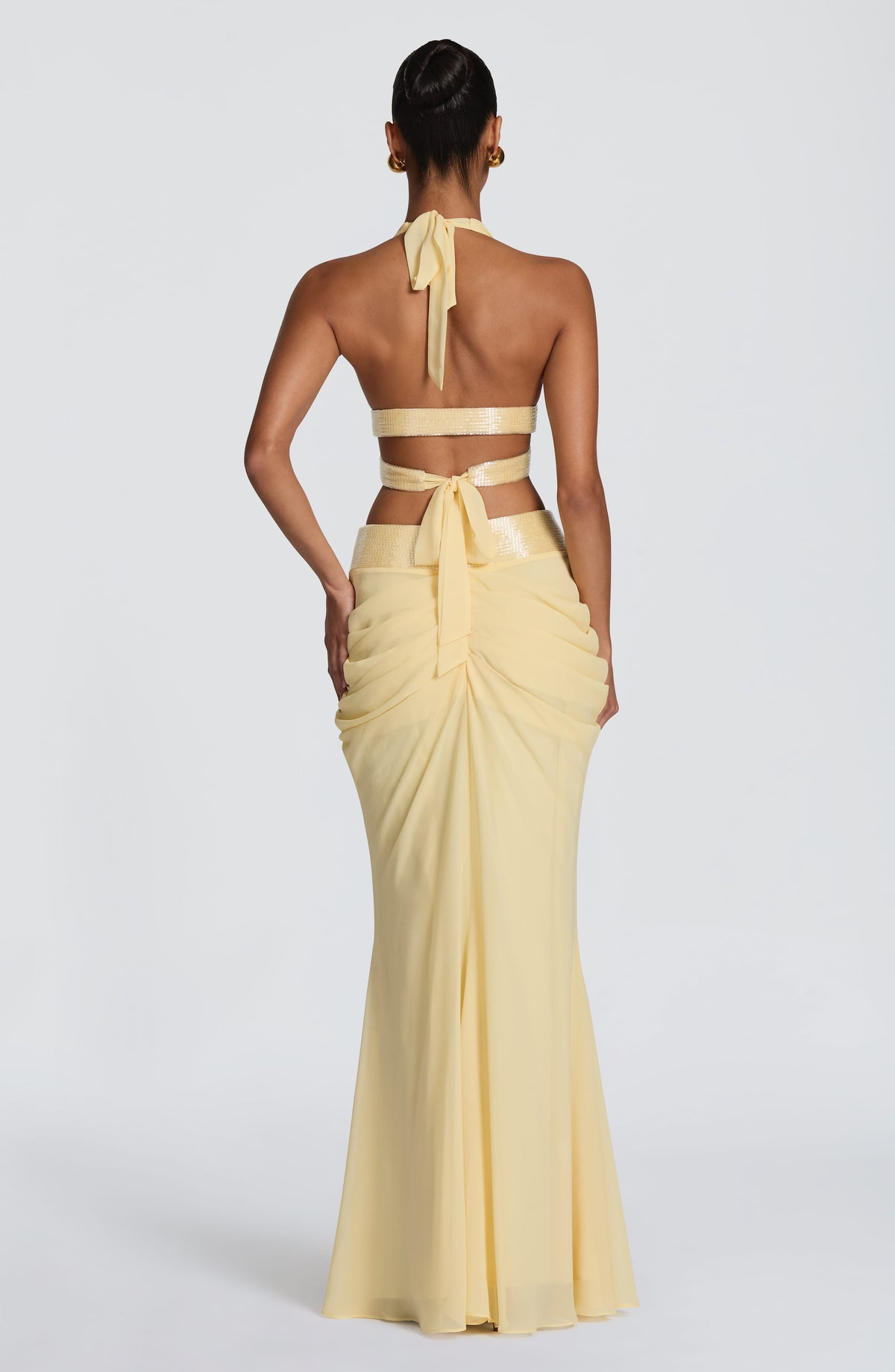 Sophie Maxi Etek - Limon Sarısı