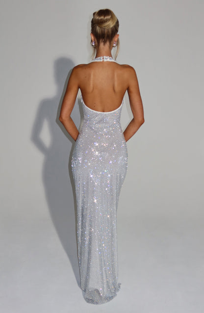Starla Maxi Elbise - Fildişi