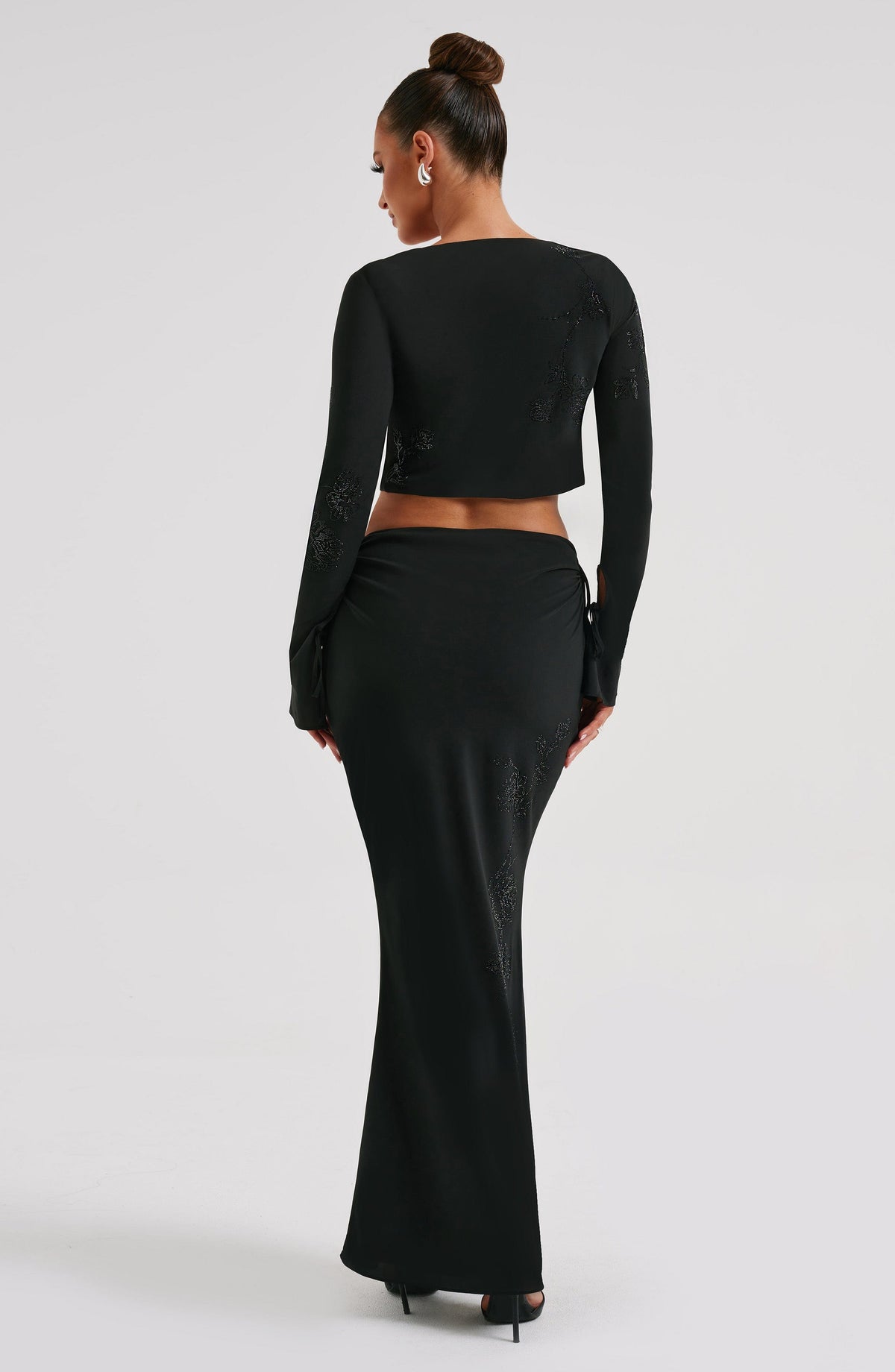 Tana Maxi Etek - Siyah