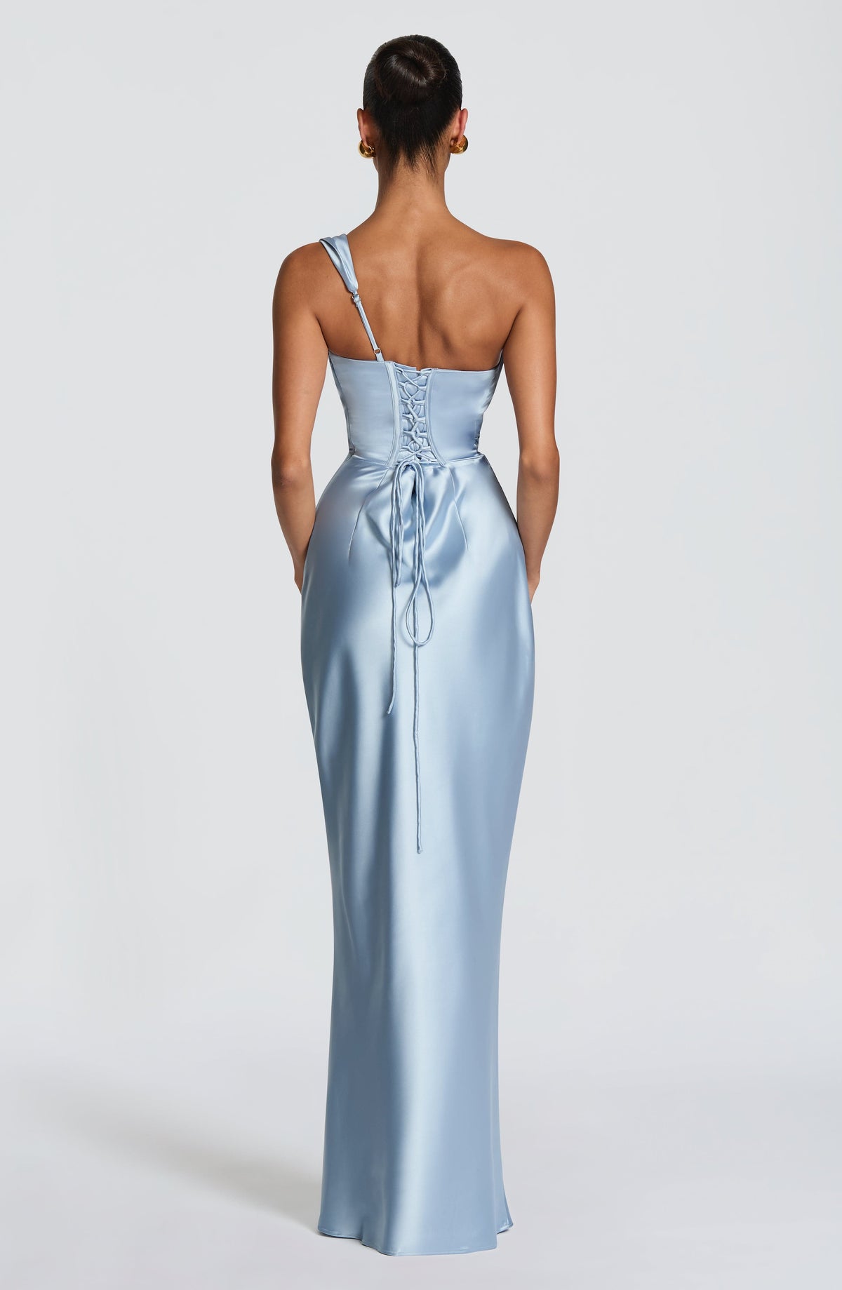 Thalassa Maxi Elbise - Buz Mavisi