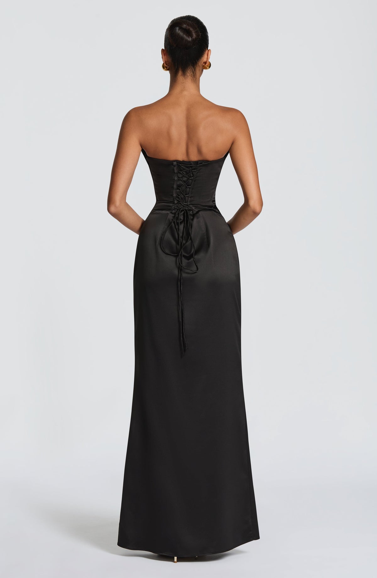 Vessa Maxi Elbise - Siyah