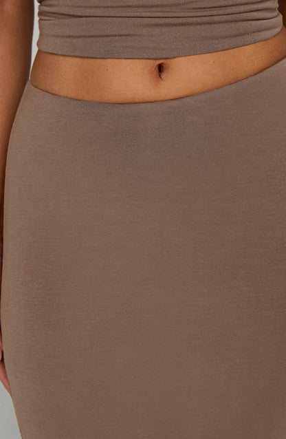 Yazmin Maxi Etek - Mocha